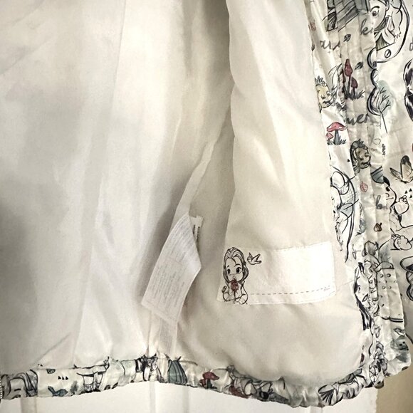 Disney Princess Girls Size 7/8 Light Puffer‎ Jacket - Picture 4 of 6